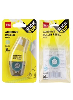 2-Piece Adhesive Correction Roller With Refill Set