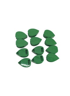 DRAMA HOME Green Climbing Plant Buckle12pcs 3 x 2 x 1cm  - Image 1