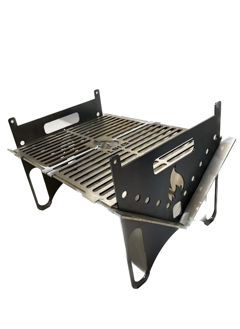 Generic - Solid and rust-resistant portable along carrying Bag BBQ stove with strong thickness - Image 1