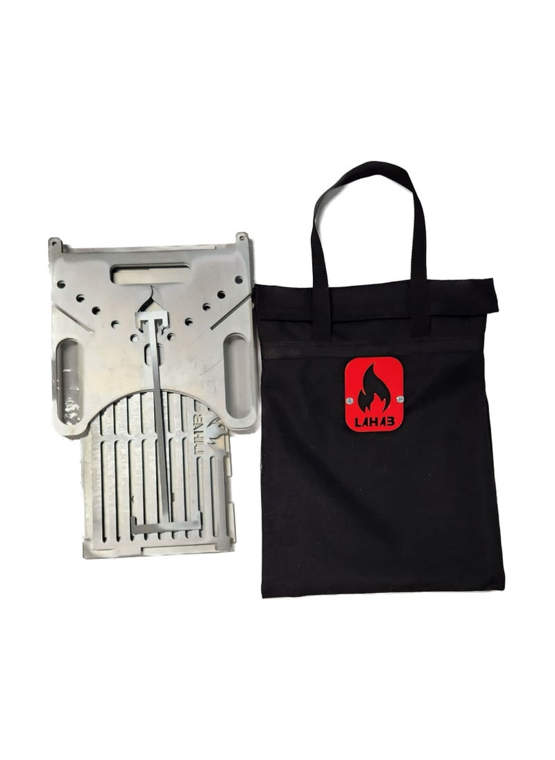 Generic - Solid and rust-resistant portable along carrying Bag BBQ stove with strong thickness - Image 1