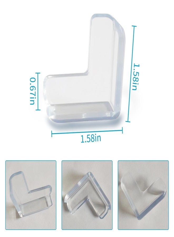Ambdded® Baby Corner Protector -Transparent Edge & Corner Guards for Baby Safety (L-Shape, PACK-OF-20) - Image 3