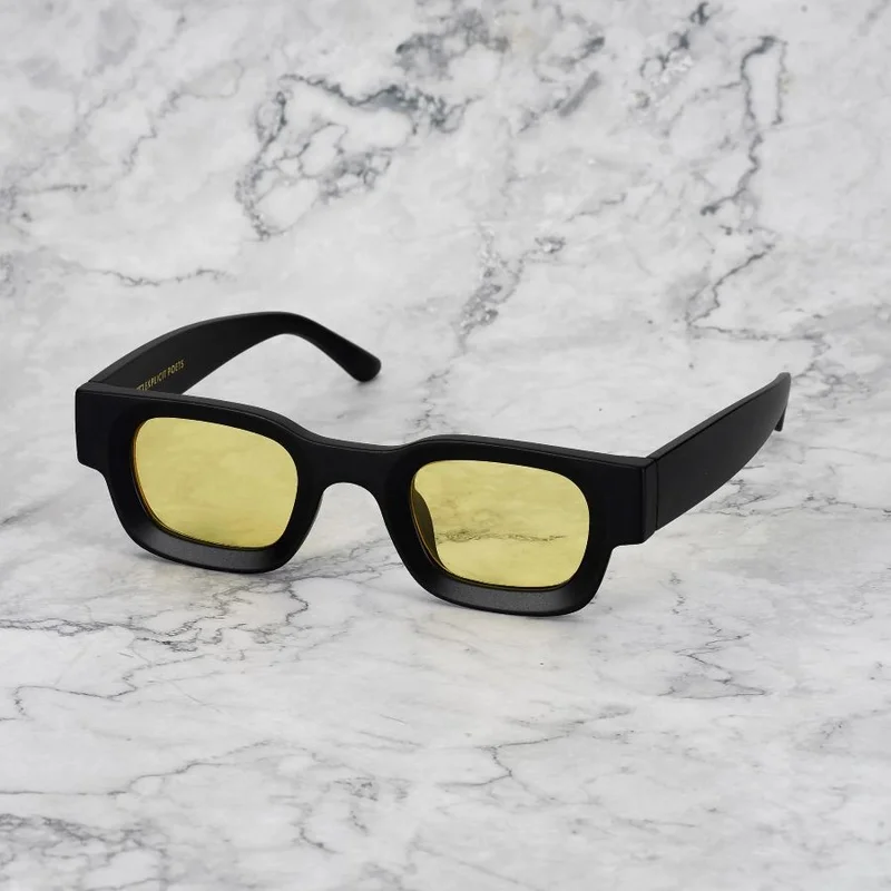  اكسبليست باوتس EXPLICIT POETS 39EP7M-JIMMY MATTBLACK-YELLOW SUNGLASSES