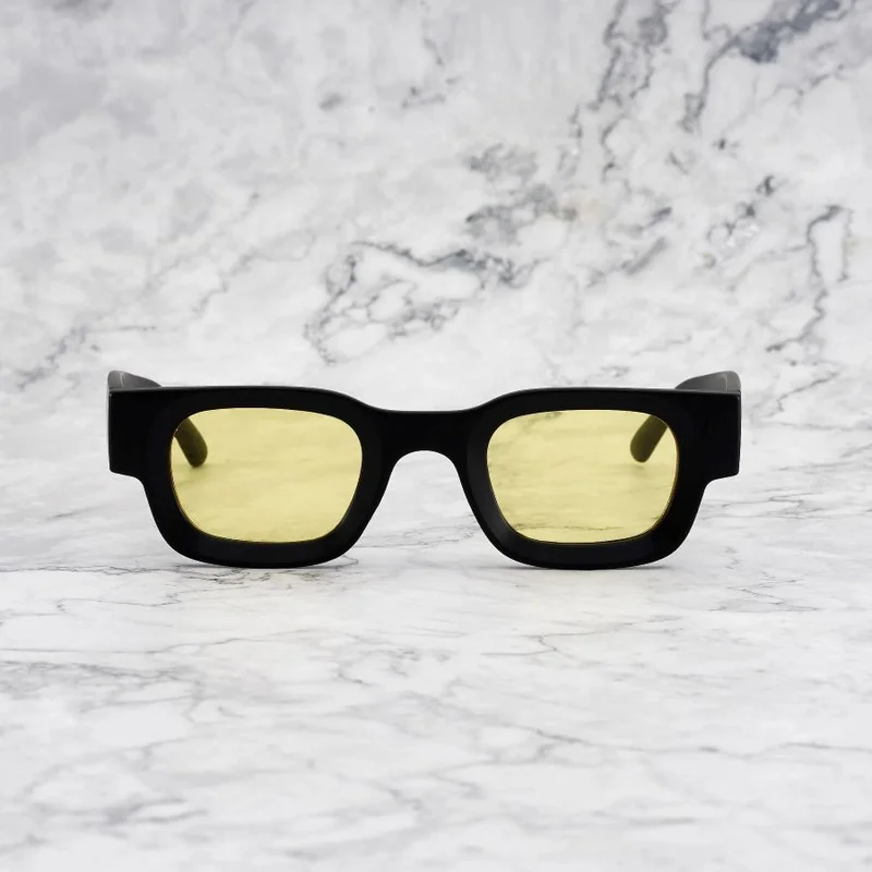  اكسبليست باوتس EXPLICIT POETS 39EP7M-JIMMY MATTBLACK-YELLOW SUNGLASSES
