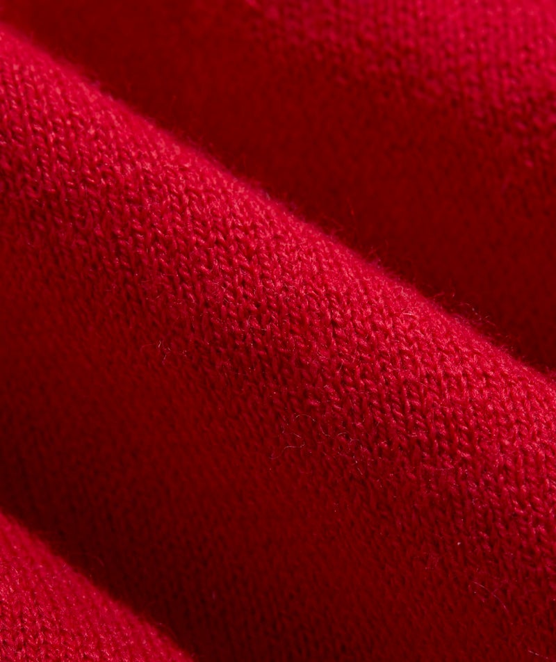 Vineyard Vines Cotton Cashmere Heritage Crewneck Sweater, Red Velvet, XL - Image 3