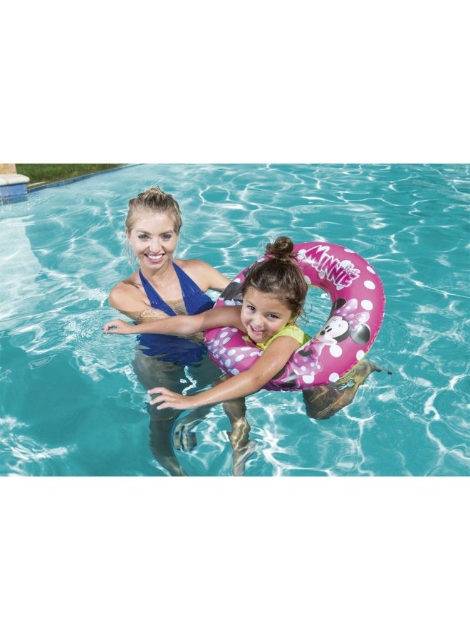 Bestway Swim Ring Minnie 56cm, Multi Colour, Plastic, Pool Floats & Swimming Rings For Garden, For Garden, Poolside, Patio And Family Outdoor Use - Image 5