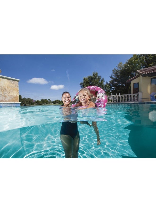Bestway Swim Ring Minnie 56cm, Multi Colour, Plastic, Pool Floats & Swimming Rings For Garden, For Garden, Poolside, Patio And Family Outdoor Use - Image 4