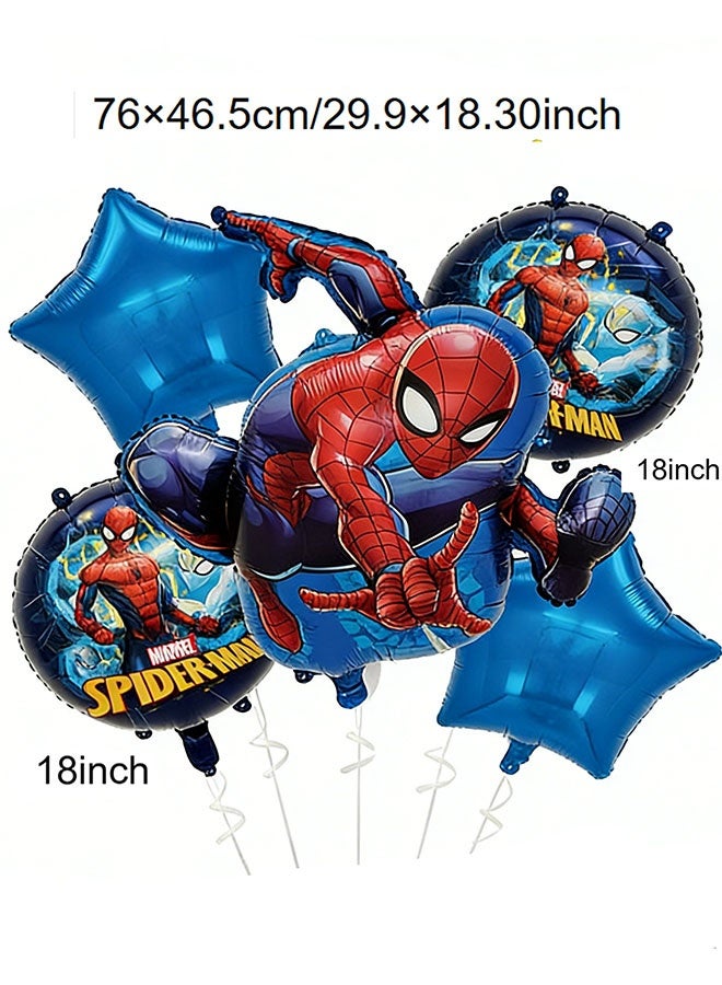 Happy D Shaped Aluminum Film Balloon Decoration Set - Image 3
