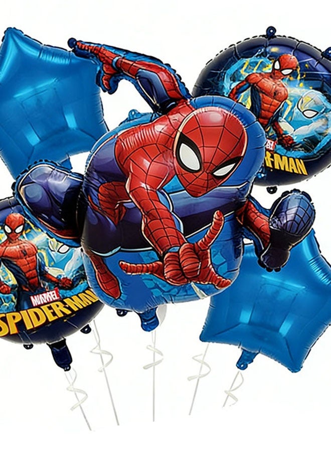 Happy D Shaped Aluminum Film Balloon Decoration Set - Image 4