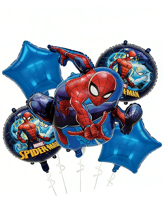 Happy D Shaped Aluminum Film Balloon Decoration Set - Image 1