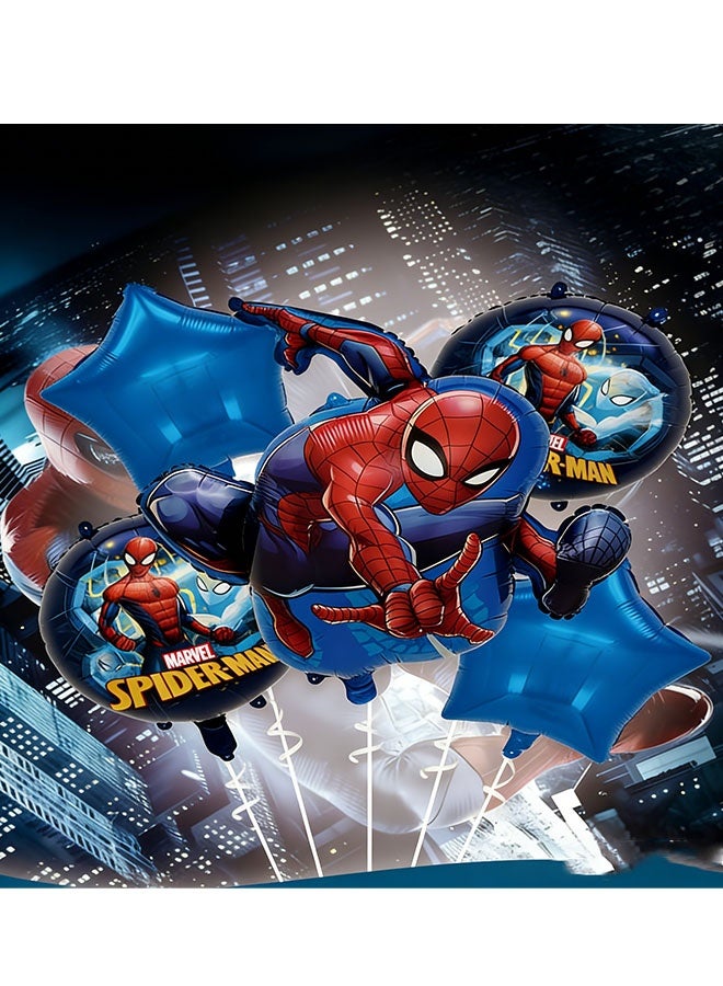 Happy D Shaped Aluminum Film Balloon Decoration Set - Image 2