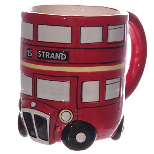 Puckator London Red Routemaster Bus Ceramic Shaped Mug Tea Coffee Hot Drinks Decorative Gift Box Home Kitchen Office Height 10cm Width 135cm Depth 85cm - Image 1
