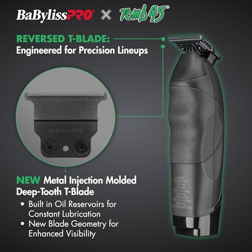 BaBylissPRO مقص شعر بايبيليس برو x تومب45 بشحن لاسلكي للرجال - Image 2