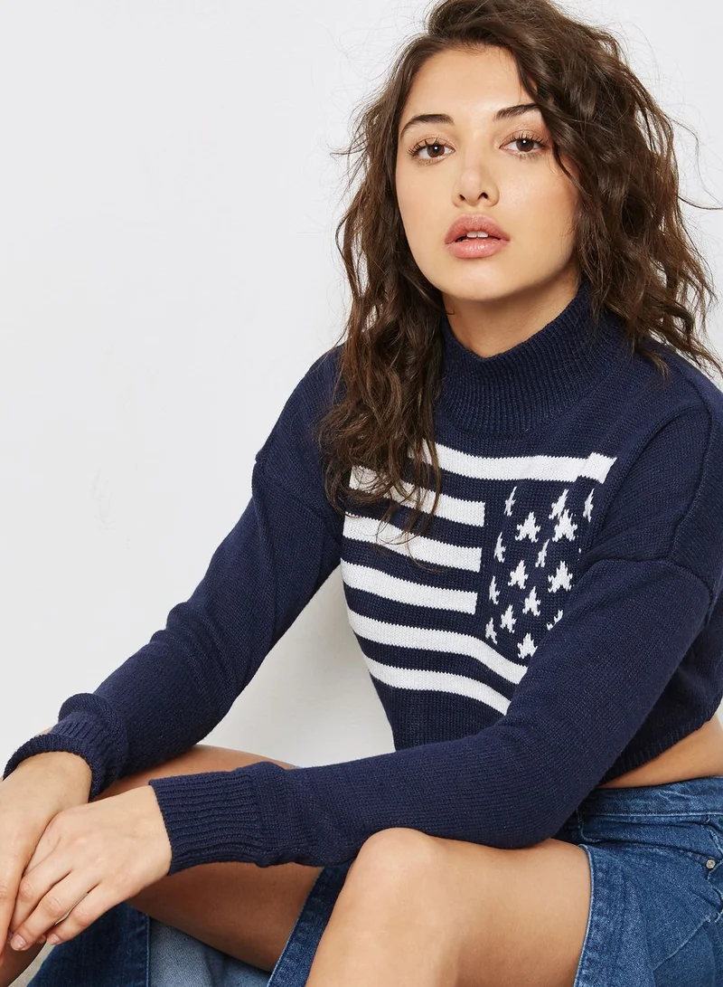 Missguided USA Crop Jumper