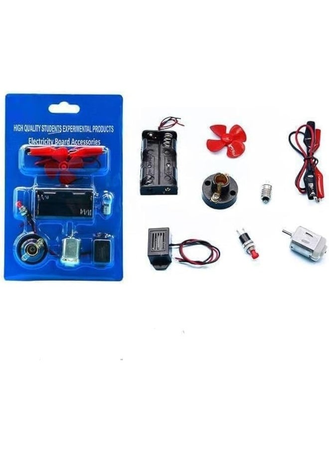 Biella Biella Electric Circuit Motor Project Startup Kit - Perfect for Science Experiments and DIY Learning  - Image 1