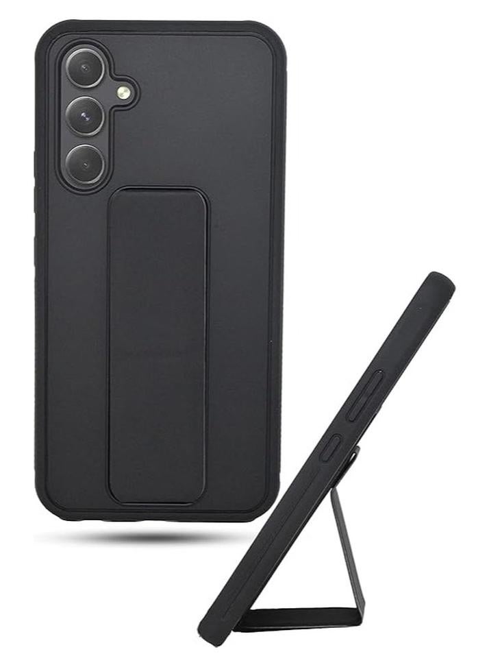 TWEGGON Samsung A56 Case, Protection Back Case with Stand for Samsung Galaxy A56 Black - Image 1