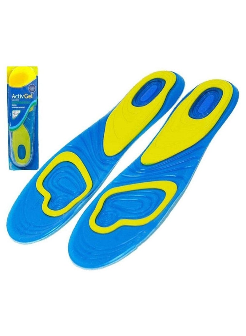 Gel Active Silicon Inner Sole, 38-42, One Size 