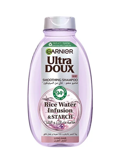 garnier Ultra Doux Rice Water Shampoo, 200Ml