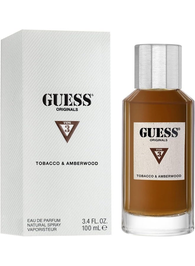 GUESS Edp Tobacco And Amberwood Unisex 100Ml - Image 3