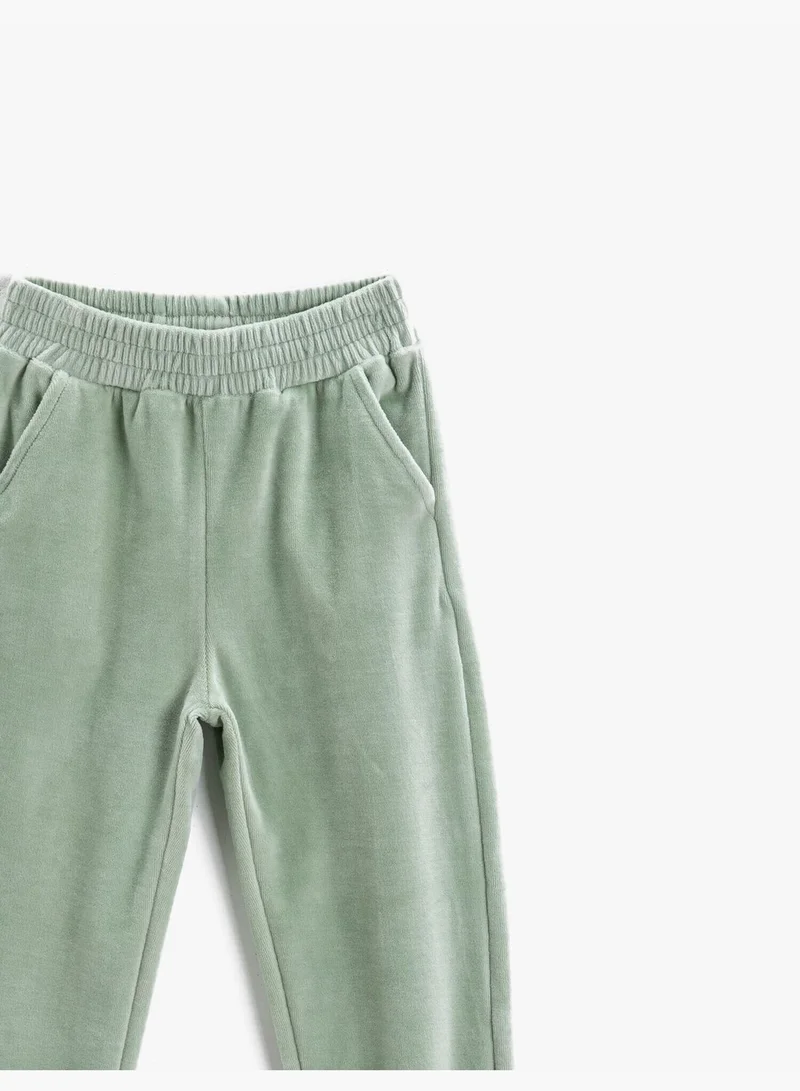 كوتون Basic Jogger Sweatpants Cotton Pocket