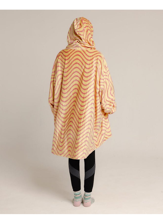 In Your Shoe - Wavy Hoodie Blanket - Image 1