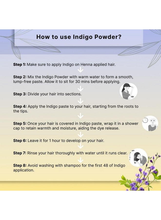 Vriksha Veda Henna Powder 200g | Buy 2 Packs & Get Indigo Powder 100g Free - Image 5