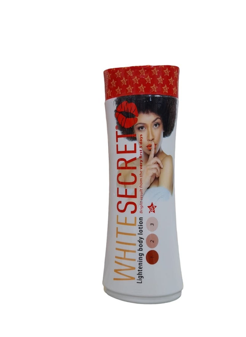 White Secret lightening and whitening set 7 pieces