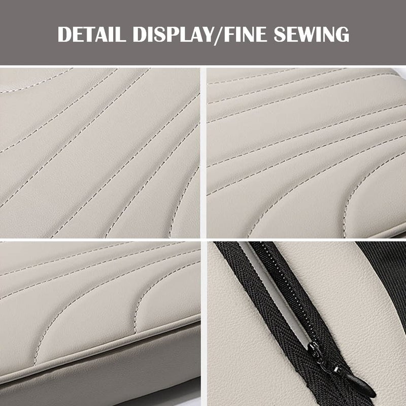 DURASIKO Upgraded Car Center Console Pad,Elbow Rest Pillow,PU Leather Armrest Cushion, Relieve Arm Fatigue,Great for Long-time Driving,Universal Car Armrest Seat Box Cover Protector for Most Vehicles - Image 4