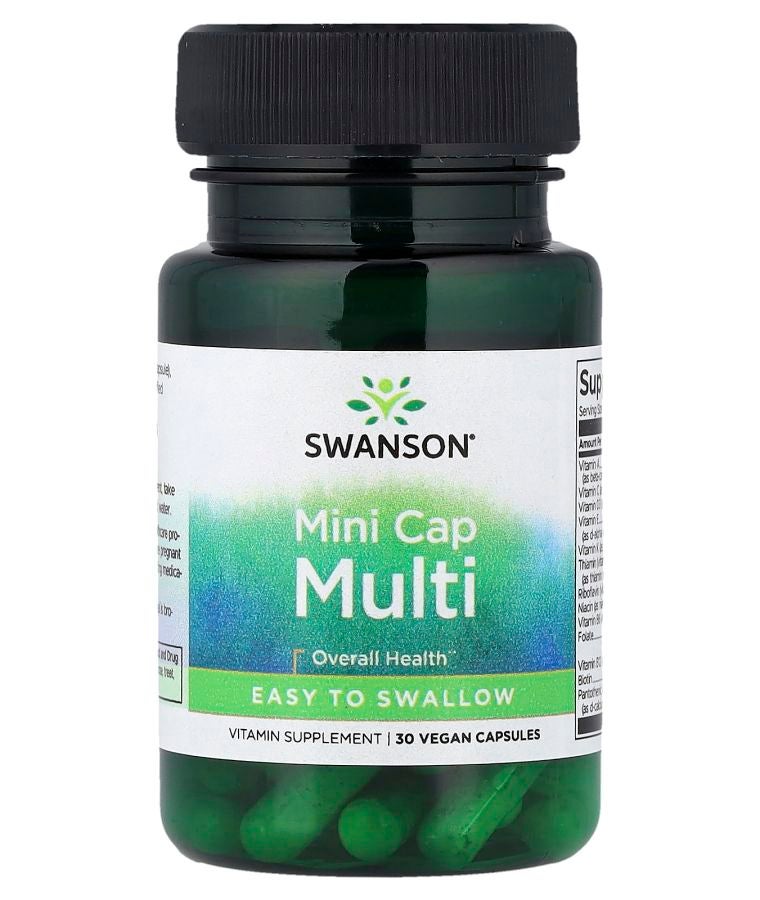 SWANSON Mini Cap Multi 30 Vegan Capsules