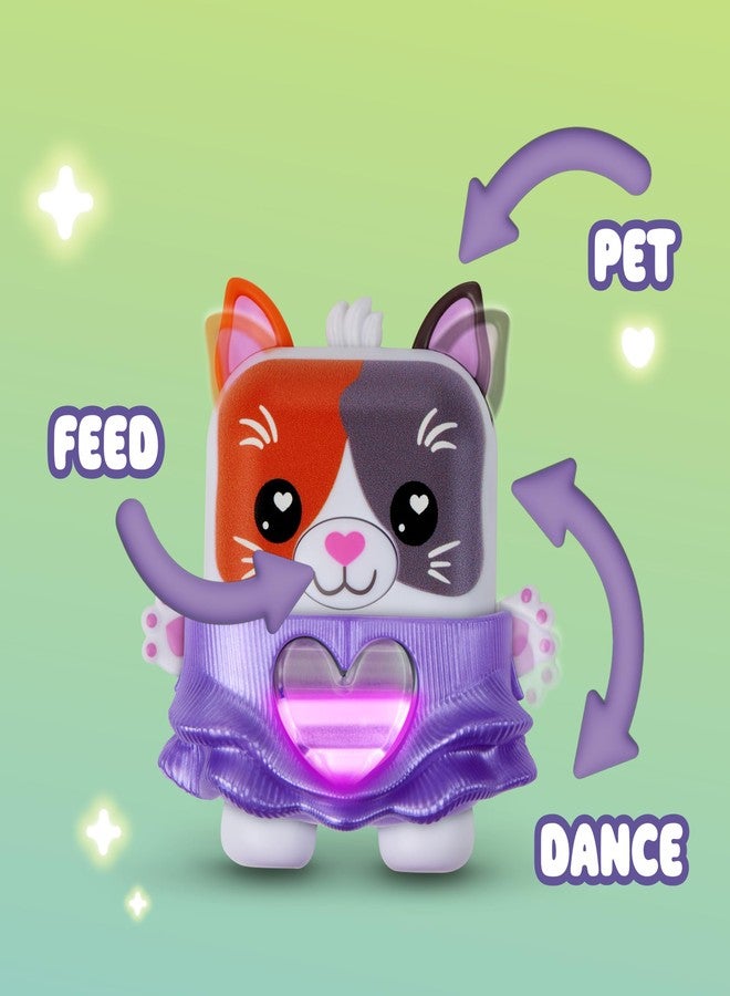 Nano-MALS Purrnelope The Calico Kitty, Electronic Pet Cat, 70+ Responses, Interactive Fidget Toys for Girls & Boys Ages 5+ - Image 3