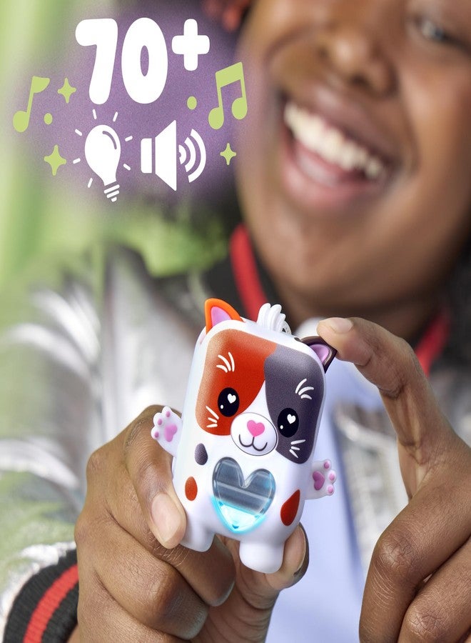 Nano-MALS Purrnelope The Calico Kitty, Electronic Pet Cat, 70+ Responses, Interactive Fidget Toys for Girls & Boys Ages 5+ - Image 4
