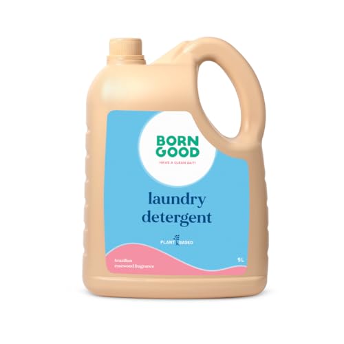 Born Good Natural Laundry Liquid Detergent | 5000ml | Brazilian Rosewood Fragrance | Plant-Based, Non-Toxic, Eco-Friendly, Organic | Tough on Stains & Odour, Gentle on Skin & Fabrics Baby-Safe - Image 1