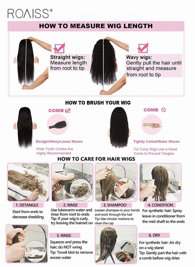 Black Wig with Blue Highlights, Medium Length Curly Hair Ends Wig with Bangs for Women, Synthetic Natural Heat Resistant Fiber Wig as Real Hair for Daily Wear, Party, Costume, Cosplay, 45CM