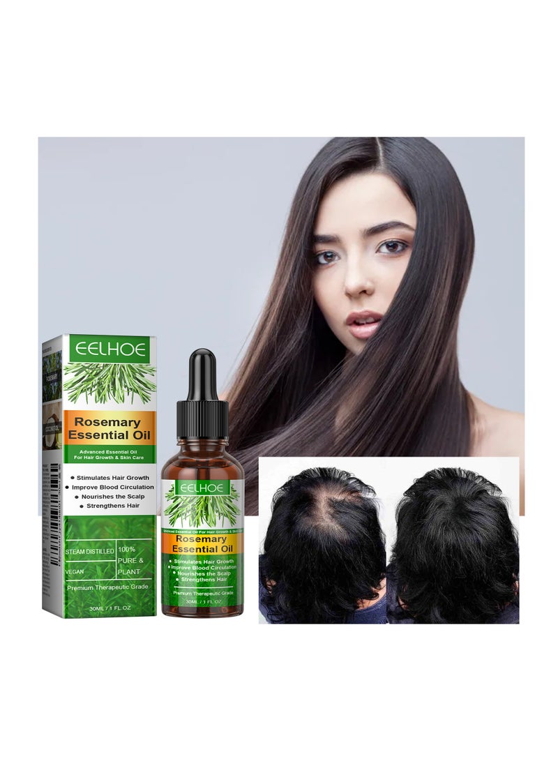 إيلهو زيت إكليل الجبل العطري يغذي نمو الشعر - Image 1