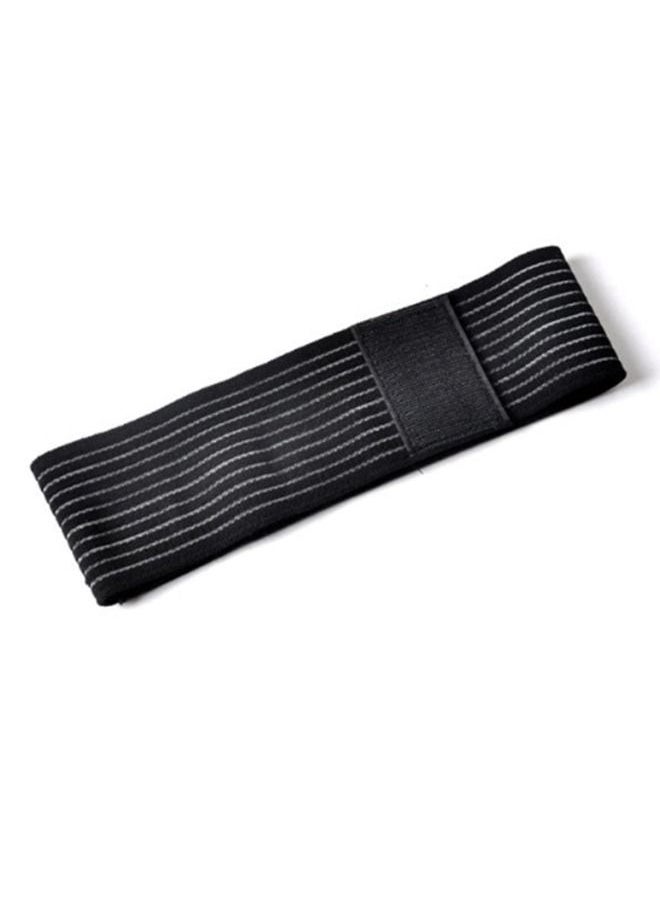 Ant - Elastic Knee Wrap Compression Bandage Brace Support for Legs, Plantar Fasciitis, Stabilising Ligaments, Joint Pain, Squat, Basketball, Running, Tennis, Soccer, Football (Black-1pcs) - Image 1