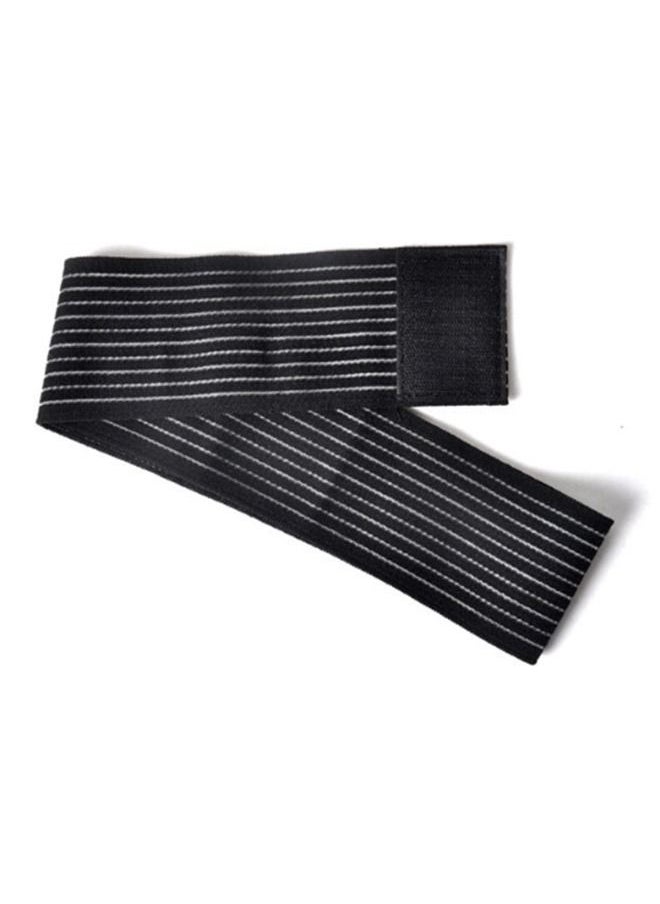 Ant - Elastic Knee Wrap Compression Bandage Brace Support for Legs, Plantar Fasciitis, Stabilising Ligaments, Joint Pain, Squat, Basketball, Running, Tennis, Soccer, Football (Black-1pcs) - Image 1