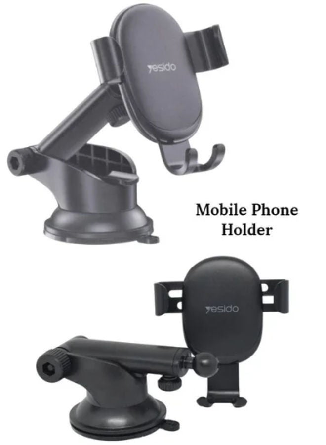 Yesido Car Dashboard Windshield Suction Cup Phone Stand Gravity Holder - Image 3