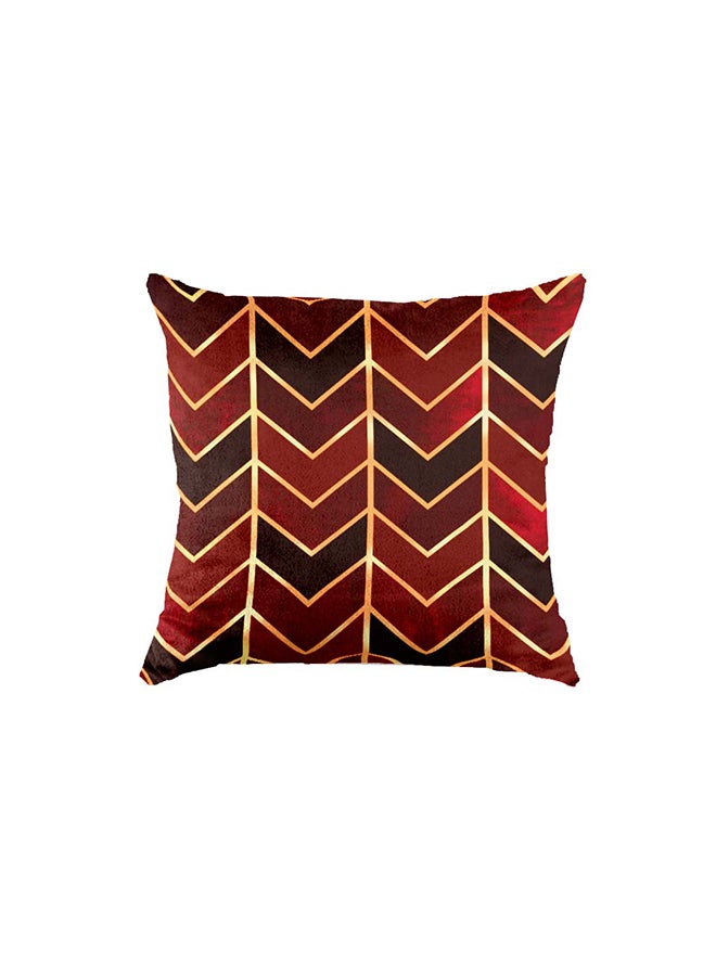 RIZARIES SuperSoft Burgundy Arrow Throw Pillow