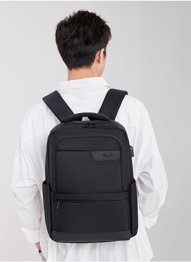 Rl-502 15.6-Inch Laptop Large Capacity Waterproof Business USB Charging Backpack, Black - pzsku/ZD26C67146C9CD6DF307EZ/45/_/1720960807/71b73341-d2b1-4d19-9dc9-c84a7ea50435