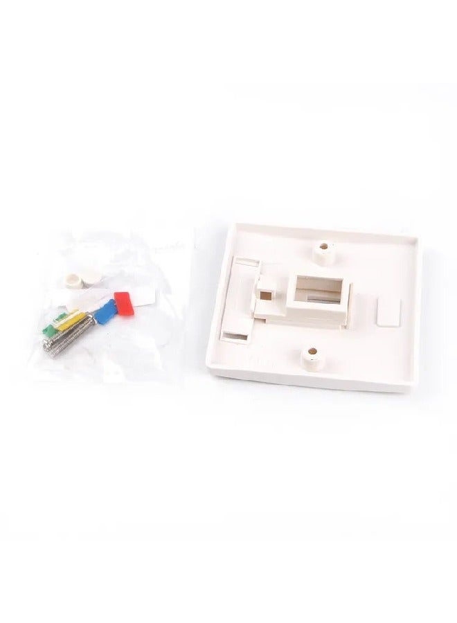 3M M3 Volition RJ-45 Face Plate, UK standard, for 1 Jack | VOL-FPUK-1K  - Image 5