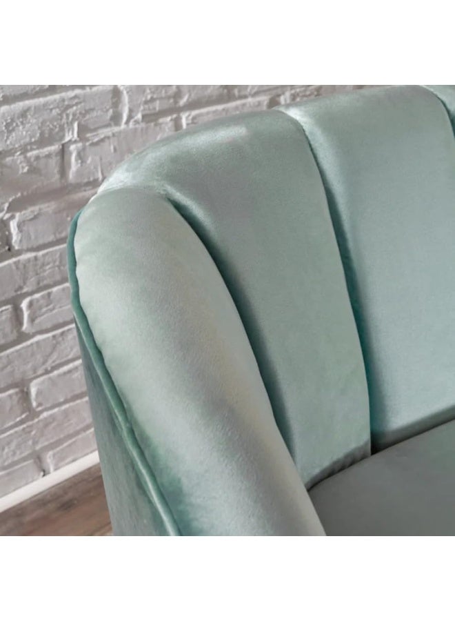 Zayn comforts Elegant 3-Piece Velvet Set - Loveseat & 2 Chairs - Image 4