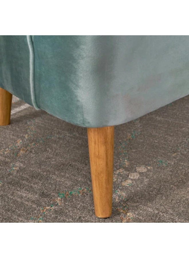 Zayn comforts Elegant 3-Piece Velvet Set - Loveseat & 2 Chairs - Image 5