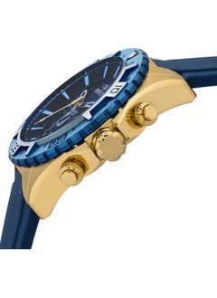 Invicta Men Aviator Stainless Steel Quartz Watch With Silicone Strap Blue 25 Model 22525  - Image 2