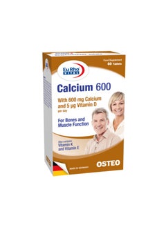 EuRho Vital EuRho® Vital Calcium 600, 60 tabs  - Image 1