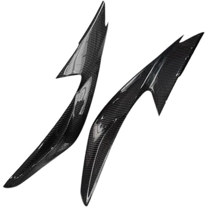 AUSMILA Carbon Fiber Front Bumper Lip Splitter Fins Kit for Nissan Altima Teana 2016 2017 2018 - Image 5