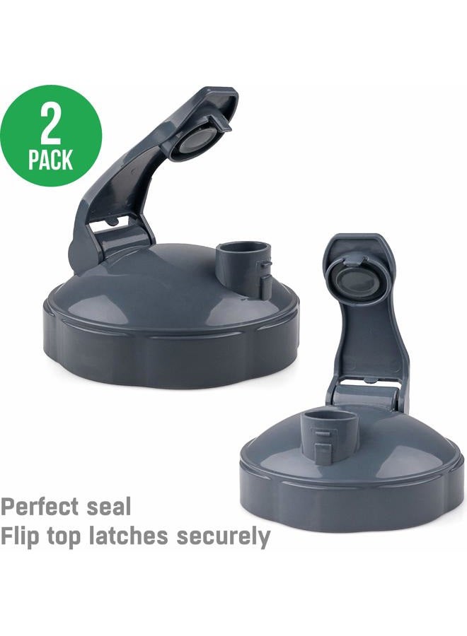 CloudCUP Lids Flip Top to Go Compatible with Nutribullet Cups (Pack of 2) - Image 2