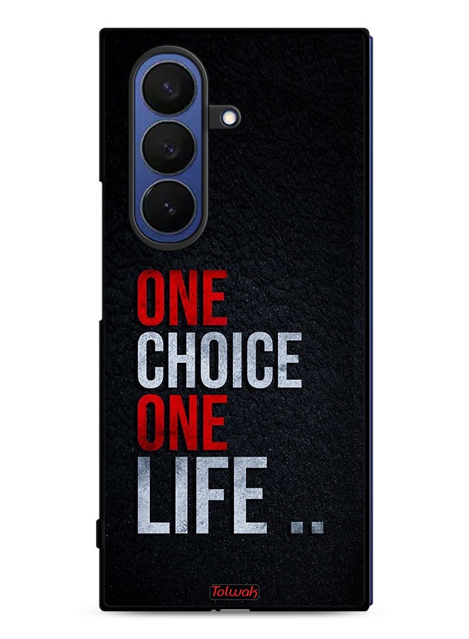 Tolwak Samsung Galaxy Z Fold7 Protective Case Cover One Choice One Life - Image 1