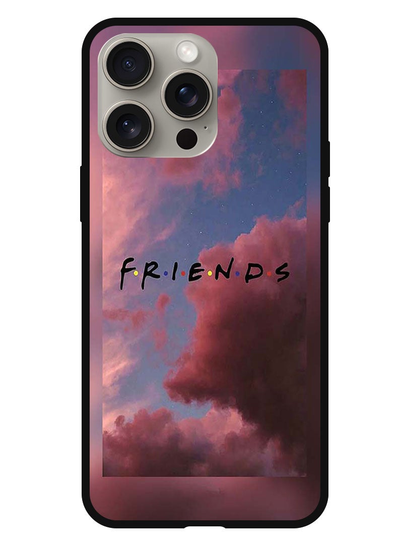 Theodor Protective Case Anti Scratch Shock Proof Bumper Cover For iPhone 15 Pro Max Friends - Image 1