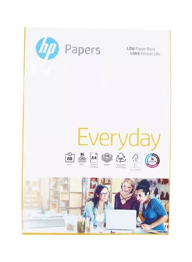 HP مجموعة ورق طباعة يومية مكونة من 500 قطعة - Image 2