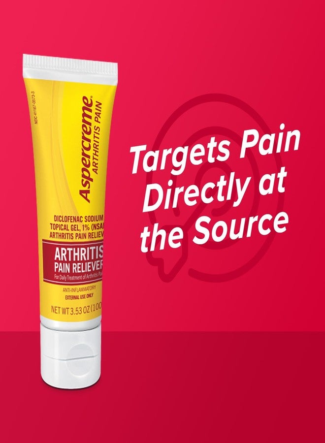 Aspercreme Arthritis Pain Relief Gel for Arthritis & Joint Pain, Non-steroidal Anti-inflammatory Topical Gel with Max-Strength Diclofenac Sodium, 100 g - Image 4