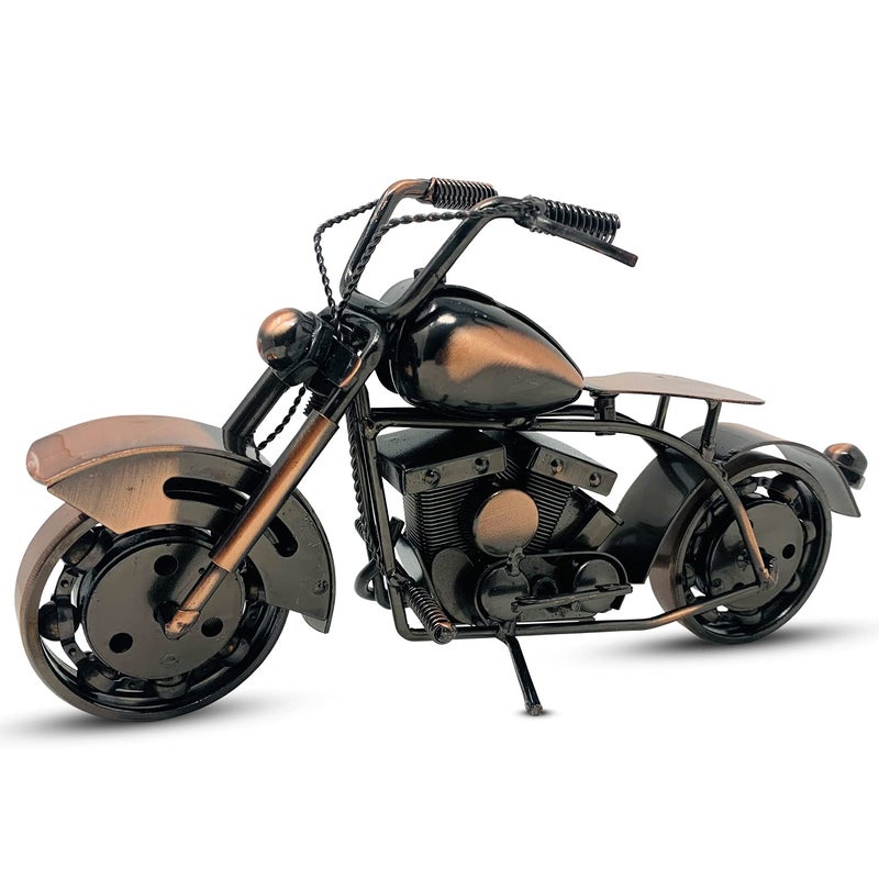 Scrap Cycles Scottsdale, Arizona Scrap Cycles Handmade Metal Motorcycle Model  Unique Rider Gifts Vintage Bike Sculpture Art for Man Cave Office Home 